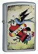 Zippo Lighter TC True Love, Street Chrome