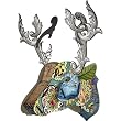 mdf deer heads