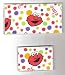 Search : Checkbook Cover Debit Set Made with Sesame Street Elmo Face White Fabric