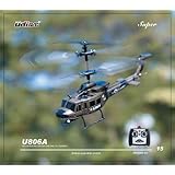 U806 Ultra Stable Mini 3.5 Channel Army Military Indoor RC Helicopter with Built-in Gyro Gyroscope -- NEW 2011 Model