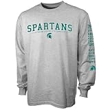 Michigan State Spartans Ash Standard Long Sleeve T-shirt