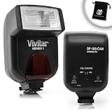 Power Bounce dSLR AF Flash - Digital Bounce Flash - for Canon Cameras - With Accessory Pouch Included