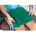 Abilitations Gel E Seat - 10 x 10 - Green