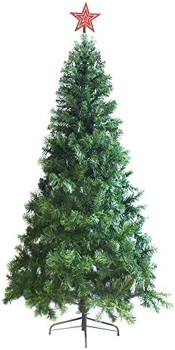 7ft Slim Prelit Artificial Christmas tree&amp;stand with 350 Lights Home Decor NEW!