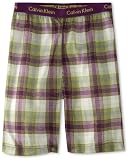 Calvin Klein Boys 8-20 CK Plaid Jam Shorts