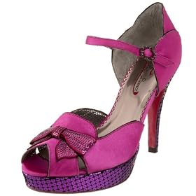 Buy Poetic Licence Ladies Gift Wrapped Ankle Strap Pump by Poetic Licence