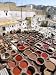 Elevated View Over Vats of Dye, the Tanneries, Fez, Morocco, North Africa, Africa Art...
