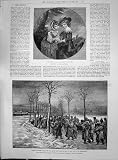 Antique Print of 1892 Lord Henry Lady Charlotte Spencer Famine Russia ...