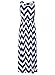 Meikeer Women's Chevron Sleeveless Maxi Boho Summer Long Dress