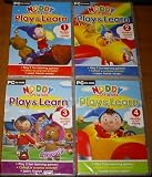 NODDY AND FRIENDS PLAY & LEARN 1 - 4 (1 - NODDY AND THE ROCKET / 2 - NODDY THE RAINBOW CHASER / 3 - NODDY'S PERFECT GIFT / 4 - NODDY ON THE MOVE) PC CD-ROM