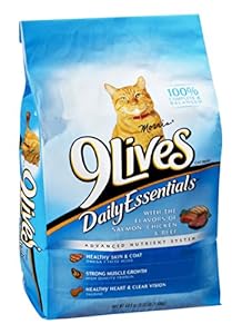 9Lives Daily Essentials Salmon, Chicken & Beef Cat Food 3.15 LB (Pack of 18) 9Lives Daily Essentials Salmon, Chicken & Beef Cat Food 3.15 LB (Pack of 18)