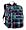Black Cabesa Blue Perry Plaid
