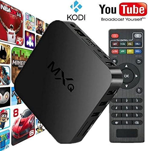 ToFuture Android 4.4 Smart TV Box Kodi XBMC Fully Loaded 1080P Amlogic S805 Quad Core Smart Media Player RAM 1GB ROM 8GB Root 4k H.265