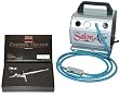 IWATA CUSTOM MICRON CM-SB AIRBRUSHING SYSTEM WITH AIRBRUSH-DEPOT MODEL TC-60
