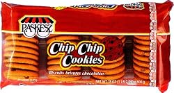 Paskesz Chip Chip Cookies, 18-Ounce Packages (Pack of 12)