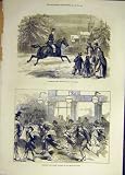 1871 MESSENGER SANDRINGHAM LYNN-REGIS NEWSBOYS PRINT
