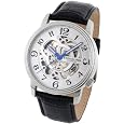 Stuhrling Original Men`s Othello Classic Automatic Silvertone Dial Watch #107BG.33152