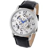 Stuhrling Original Men's Othello Classic Automatic Silvertone Dial Watch #107BG.33152