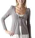 Promod Cardigan mit Puff&auml;rmeln