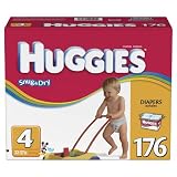 Huggies Snug & Dry Diapers Step 4 - 176 ct.