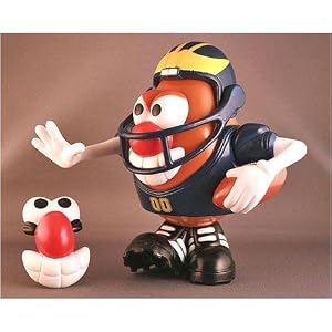 Mr. Potato Head Sports Spuds NCAA Michigan Wolverines by JR Sports