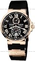 Ulysse Nardin Maxi Marine Chronometer Mens Rose Gold Automatic Watch 266-67-3/42