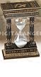 Egyptian Hourglass with hieroglyphs great gift office (Digital Angel Decor)