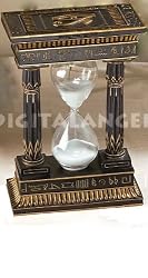 Egyptian Hourglass with hieroglyphs great gift office (Digital Angel Decor)