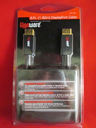 6ft Display Port Cable