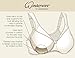 Glamorise Women's Front Close Stretch Lace Wonderwire Bra, Cafe, 44D
