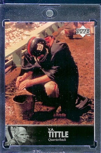 1997 Upper Deck Legends # 66 Y.A.Tittle New York Giants Football Card - Mint !!