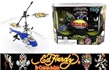 Ed Hardy Special Edition Intelli Heli 3CH RTF Electric Mini RC Helicopter