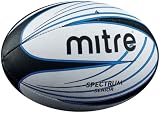 Mitre Spectra Senior Rugby Ball - White Size 4