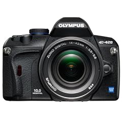 Olympus E-420 SLR-Digitalkamera (10 Megapixel, LifeView) Kit inkl. 17.5-45mm 1:3.5-5.6 Objektiv