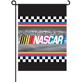 NASCAR NASCAR 2-Sided Garden Flag 13-by-17-Inch