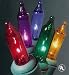 150 Commercial Grade Multi GE Christmas Lights Green Wire Connect 6 Sets #80205