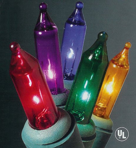 150 Commercial Grade Multi GE Christmas Lights Green Wire Connect 6 Sets #80205 150 Commercial Grade Multi GE Christmas Lights Green Wire Connect 6 Sets #80205