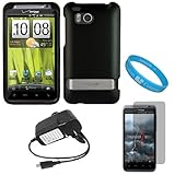 Black Rubberized Protective Crystal Hard Case Cover for Verizon Wireless Ne ....