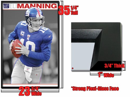 Framed Eli Manning Poster New York Giants Nfl Fr1074