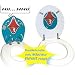 Gilac - Abattant wc toilette musical pour enfant double lunette avec reducteur integre