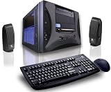 CybertronPC Q-PACK2 V26750BK, Black, Intel Core 2 Duo E8400 3.00GHz Dual Core Processor (3.00GHz), 2048MB, 250GB, 22X DVD+-RW Dual Layer Burner, nVidia GeForce 8500GT, 600 Watt Power Supply, Windows Vista Home Basic, 1 Year Parts & Labor Warranty