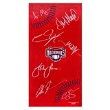 Forever Collectibles MLB Washington Nationals 30X60 Printed Signature Ball Towel