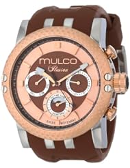 MULCO Unisex MW3-11169-033 Lincoln Illusion Chronograph Analog Swiss Movement Watch