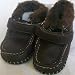Baby Boy 9-12 Months Brown Winter Boots Faux Fur