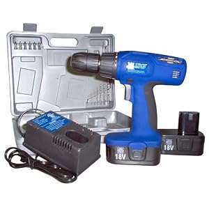 WEN 5518 18-Volt Cordless Drill Driver with 2 Batteries by 