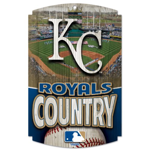 MLB Kansas City Royals Wood Signs