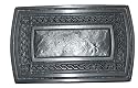 i39 Celtic knot Rectangle Belt Buckle Irish
