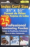 Royal Sovereign Heat Sealed Laminating Pouches 5 Mil 3 1/2