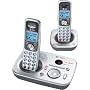 AT&T DECT 6.0 Silver Cordless Phone (82208)