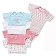 Gerber Variety Onesies, 5 Pack, Girl, 3-6 Months
